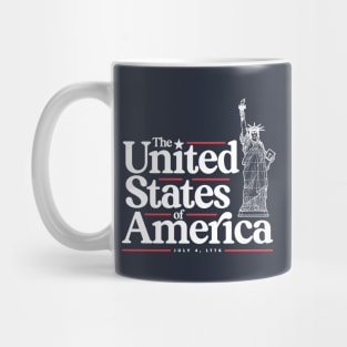 The United States of America – USA – Independence Day – Patriotic Mug